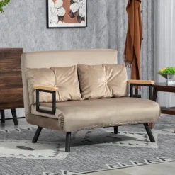 Rootz sovestol - gæsteseng - sovesofa - 5-niveau justerbart ryglæn - Robust stålramme - 102 cm x 73 cm x 81 cm