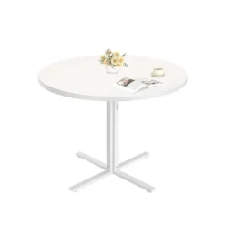 Rootz spisebord - køkkenbord - hvidt bord - Robust design - 80 cm D x 74,8 cm h