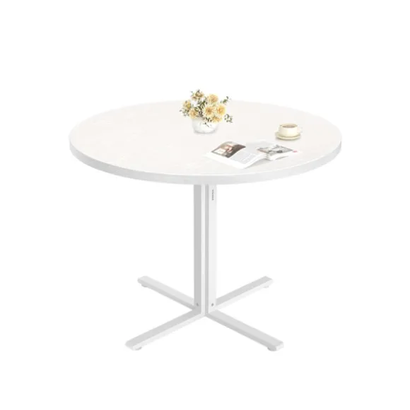 Rootz spisebord - køkkenbord - hvidt bord - Robust design - 80 cm D x 74,8 cm h