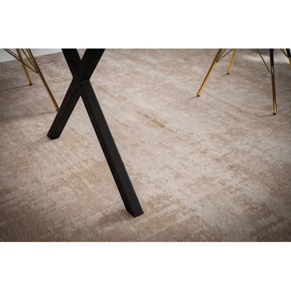 Rootz Spisebord - Massivt akacietræ - Køkkenbord - Trækantdesign - Håndlavet - Unikt naturligt look - Justerbare højdeknapper - 180 cm x 90 cm x 76 cm | Fyndiq