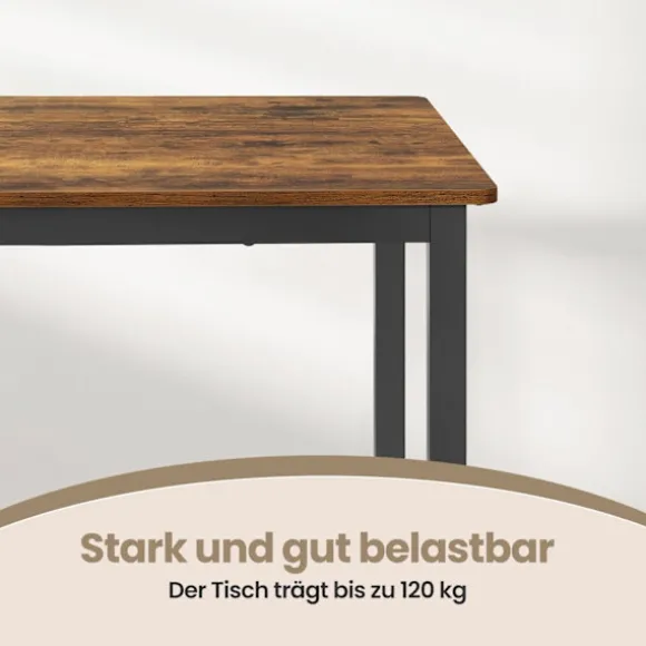 Rootz spisebord - skrivebord - køkkenbord - holdbart træspanel - 70 cm x 110 cm x 77 cm