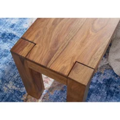 Rootz spisestuebænk - massivt træ - - spisestuebænk - 160 x 35 cm - brun