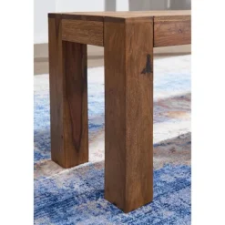 Rootz spisestuebænk - massivt træ - - spisestuebænk - 160 x 35 cm - brun
