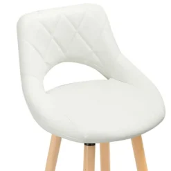 Rootz sæt med 2 barstole - Bordskamler - Høje stole - Ergonomisk støtte - Nem montering - Holdbart design - 43cm x 40cm x 96cm