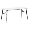 Rootz Stor spisebord - Moderne spisebord - Marmor Look Bord - Sæder 8 personer - 180 cm x 90 cm x 76 cm