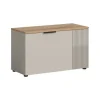 Rootz Storage Bench - Brown - Moderne siddepladser - 4 rum - 90 kg kapacitet - 80x48x36cm