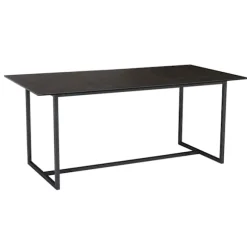 Rootz stort spisebord - moderne bord - rektangulært spisebord - stabile metalben - 180 cm x 90 cm x 76 cm