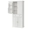 Rootz Tall Kitchen Skab - Spisestueskab - Opbevaringsløsning - Justerbare hylder - 40 x 76 x 182,1 cm