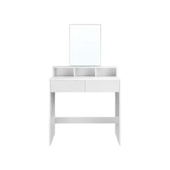 Rootz Toiletbord - Sminkebord - Makeup skrivebord - Spånplade med melaminbelægning - Anti-tip funktion - Nem montering - Vægmonteres - 80 cm x 40 cm x | Fyndiq