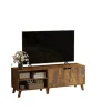 Rootz TV -kabinet - tv -bord - Underholdningsstativ - Justerbare hylder - Vintage Brown - 140 cm x 40 cm x 50 cm