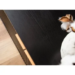 Rootz TV Underskab - Moderne Design - Lameldøre - Rigelig opbevaring - 150 cm x 60 cm x 39 cm
