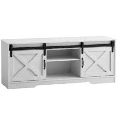 Rootz TV-enhed - Underholdningscenter - Mediestand - Moderne landlig stil - Rigelig opbevaring - 150 cm x 59,5 cm x 39,5 cm