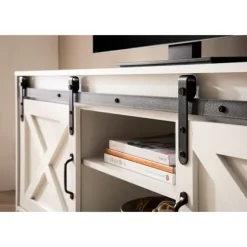 Rootz TV-enhed - Underholdningscenter - Mediestand - Moderne landlig stil - Rigelig opbevaring - 150 cm x 59,5 cm x 39,5 cm