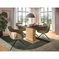 Rootz Udvideligt spisebord - Udvidelig bord - Spisebord - Høj holdbarhed - 150-190 cm x 76 cm x 80 cm