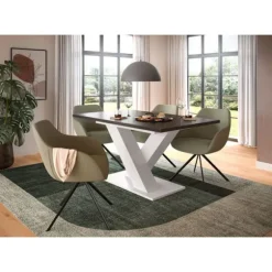 Rootz Udvideligt spisebord - Moderne spisebord - Udvidelig bord - Rumbesparende - 150-190x76x80cm
