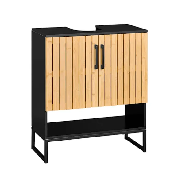 Rootz underskab til badeværelse - Vaskeskab - Håndvaskskab - Miljøvenlig MDF - 60 cm x 30 cm x 70 cm