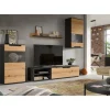 Rootz Wall Unit - Modular Storage Solution - Display Furniture - Easy Care Surfaces - 246 cm x 182 cm x 37 cm