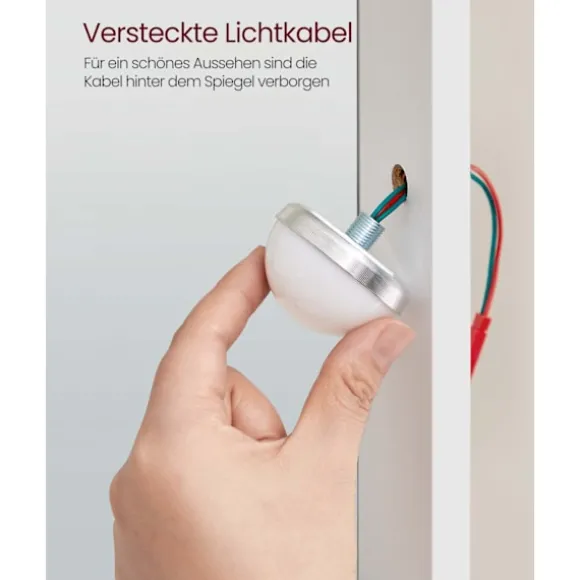 Rootz White spånplade toiletbord - Sminkebord - Makeup skrivebord - Rummelig opbevaring - Robust konstruktion - Nem montering - 40 cm x 100 cm x 145 c | Fyndiq