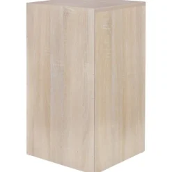 Rootz wood Moderne skænk med 3 skuffer sonoma - Design Natbord 37,5 x 68 x 35 cm - Ekstra højt natbord