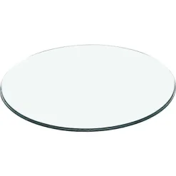 Rund Glasbordplade Tyk Hærdet Glasbordplade Tyk Klar Glasbordplade til Tebord