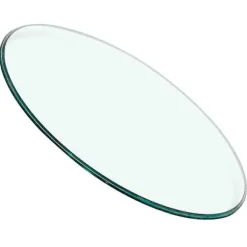 Rund Glasbordplade Tyk Hærdet Glasbordplade Tyk Klar Glasbordplade til Tebord