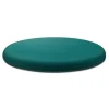 Rund Memory Foam Pude Komfortabel Åndbar Polstret Skammelbetræk Vaskbar Måtte Til Hjem Soveværelse Mørkegrøn40cm