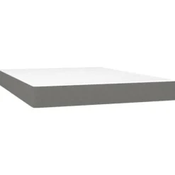 Sammenhæng med madras - Eksklusivt hjem - 140x190cm - Justerbar sengegavl - Mørkegrå