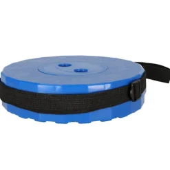 Sammenklappelig campingstol justerbar højde 45 cm blå max 200 kg Blue