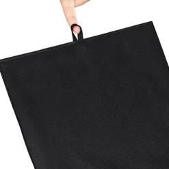 Sammenklappelig opbevaringsbænk, mørkegrå, 80x40x40cm, 100L kapacitet 6180