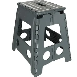 Sammenklappelig skammel / ståskammel - 150 kg_MGF Grey
