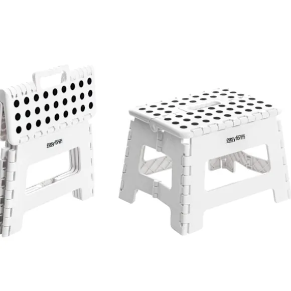 Sammenklappelig skammel 22,5 cm Hvid EasyForm_MGF