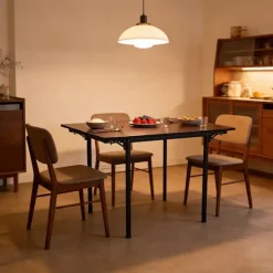 Sammenklappeligt spisebord, pladsbesparende, plads til 2-4
