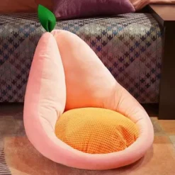 Sød Frugtformet Stolpude Tyk Plys Sædepude Stol