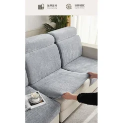 Sød kæledyrs-tema søblå; Ekstra stor dobbelt størrelse M (bredde x 85cm x længde 95cm x 135cm); Sofabetræk, fuldt lukket, multifunktionelt betræk, solidt M | Fyndiq