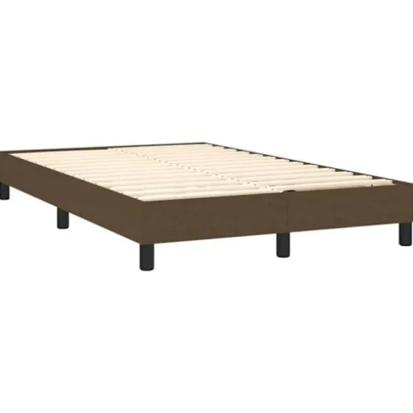 Seng komplet - Maison Exclusive - Polstret bund 120x190 cm - Madras 20 cm med pocketfjedre - Justerbar hovedgærde med LED