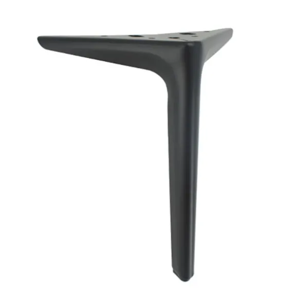 Sengebjælkestøtte Møbelben SORT 15CM Black 15cm