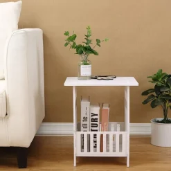 Sengebord Skabsbord white