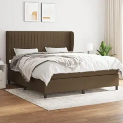 Sengebund med lameller - Eksklusivt hjem - 180x200 cm - Justerbar hovedgærde - 20 cm pocketfjedermadras
