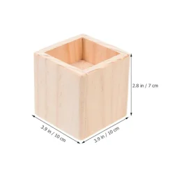 Sengforhøjere i træ - Møbelforhøjere - Sofaforhøjere - Møbelløftere (6 cm)