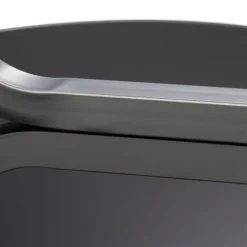 Sidebord i sort glas