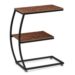Sidebord industrielt design 2 niveauer