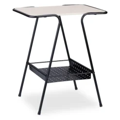 Sidebord med magasinhylde