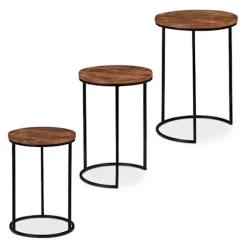 Sidebord sæt med 3 stk