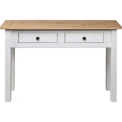 Sideborde - Panama-serien - Hvid - Massivt fyrretræ - 110x40x72 cm Vit