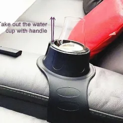 Silikone Kopholderbakke til Armstol Sofa Recliner - Den ultimative Drikkeholder til Din Sofa - Perfekt Black