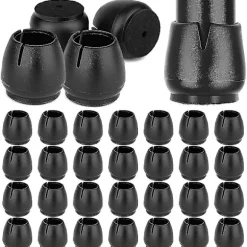 Silikone Stolebeskyttere, 32 stk. 12-16mm Stolebeskyttere, Rubbe（S）