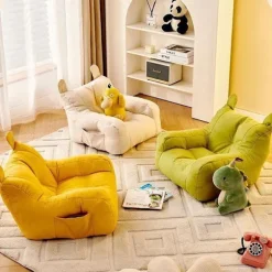 Simpel Sofa Børn Lille Sofa Stol Baby Læsehjørne Børn (bt) Green