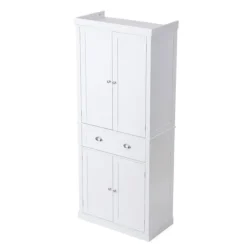 Skab til Garde Manger - DUOKU - A02D.2058 - 72 tommer - 3 Justerbare Hylder - Perle Hvid