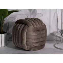 Skammel Softy Grå Cm 45X45X45
