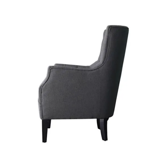 Skandinavisk Stol Stof "Duchesse" - 76 x 83 x 100,5 cm - Grå Grå